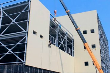 Монтаж фасадов (сэндвич-панели) Монтаж фасадов (сэндвич-панели)