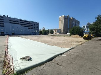 Устройство парковки из асфальтной крошки "Объект Земледельческая" 7