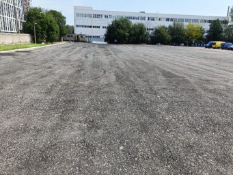 Устройство парковки из асфальтной крошки "Объект Земледельческая" 2