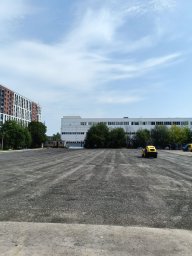 Устройство парковки из асфальтной крошки "Объект Земледельческая" 3